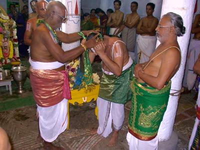 PB Rajahamsam swamy honoured with Parivatta Mariyadai