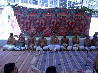 7-Part of the Arulicheyal Goshti at Anandazhwan thirunakshatra Mahotsavam2.JPG