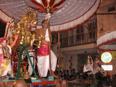 Day-8-Evening-Thirumangai mannan doing pradakshinam of Parthasarathi-1.JPG