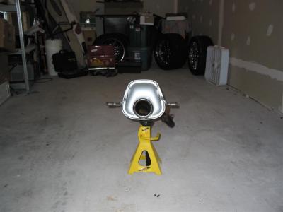 STi Muffler, low mileage take-off from Prodrive UK