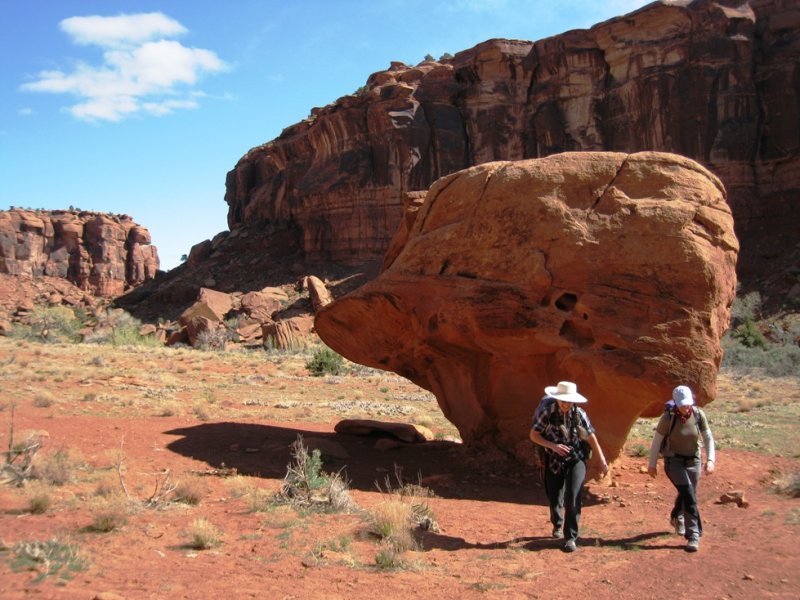 Dominguez canyon CO, martina and mary joy