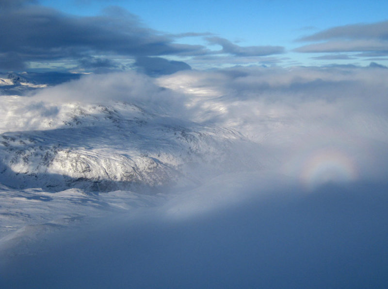 Jan 10 kintail Brocken Spectre