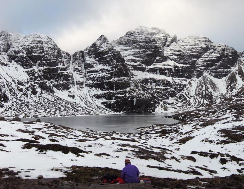 Jan 10 An Teallach Tollan Lochan , North West Scotland