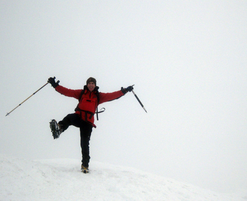 Feb 10 Brian on the summit!