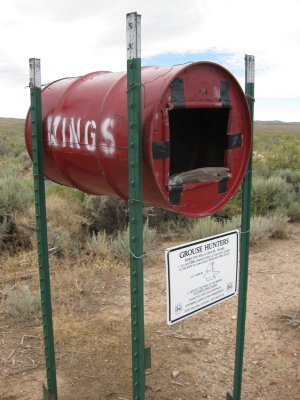 Wings collection box (for grouse hunters)