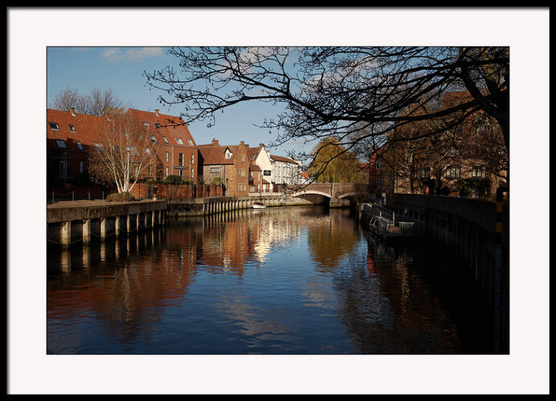 Fye Bridge and River Wensum...