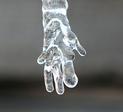 Frozen  Hand
