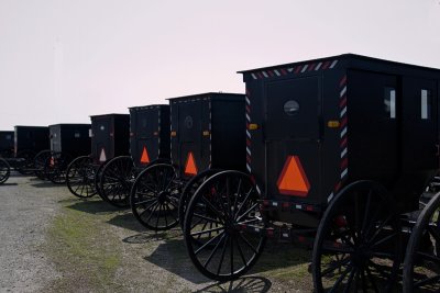 Amish Parking Lot