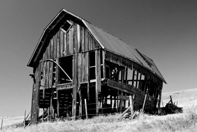 Leaning Barn