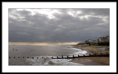 Funny old weather at Southwold...