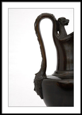 Old jug + new light tent = negative space
