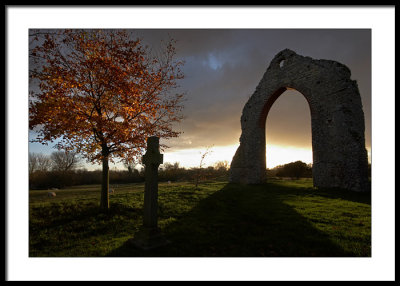 Funny old sky at Wymondham Abbey