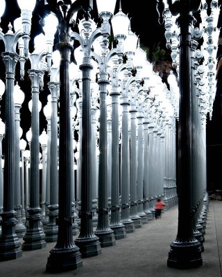 LACMA URBAN LIGHTS by Chris Burden