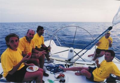 Che si fa a bordo di Columbia ? Si mangia, ovviamente !