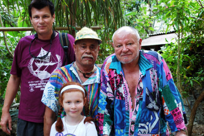 With Nikolai and Aloi -Efate, Vanuatu