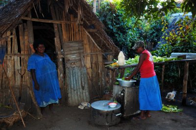 Villagers at Port Resolution, Eastern Tanna