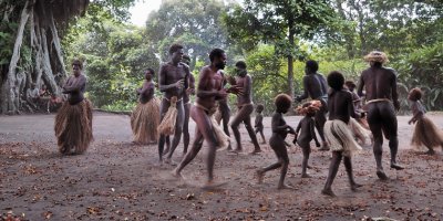 A welcome dance - Yakel, Eastern Tanna