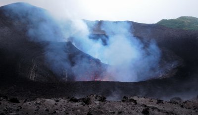 Inside the crater - Mt. Yasur, Tanna