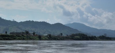 Hills along the Mekong