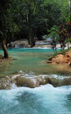 Tat Kuang Si waterfalls, Luang Prabang province