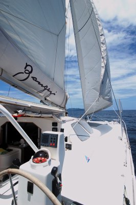 Sailing to Isla Providencia