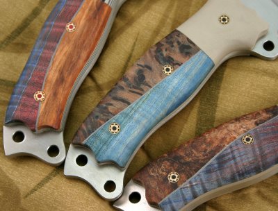 Stabilized Wood Handles