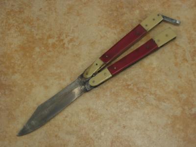 INDIAN Antique Butterfly Knife