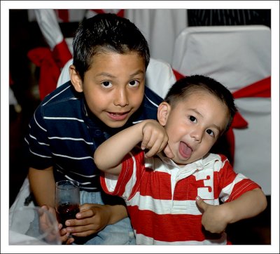 Axel's Lil Brother Danny is G'd up too