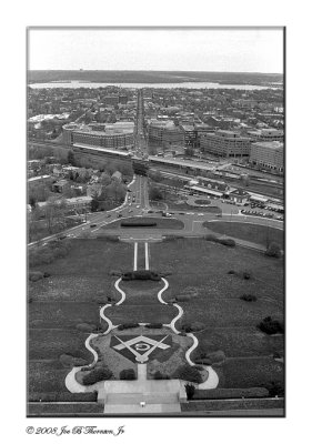 Alexandria Va From The Top Of The Masonic Temple