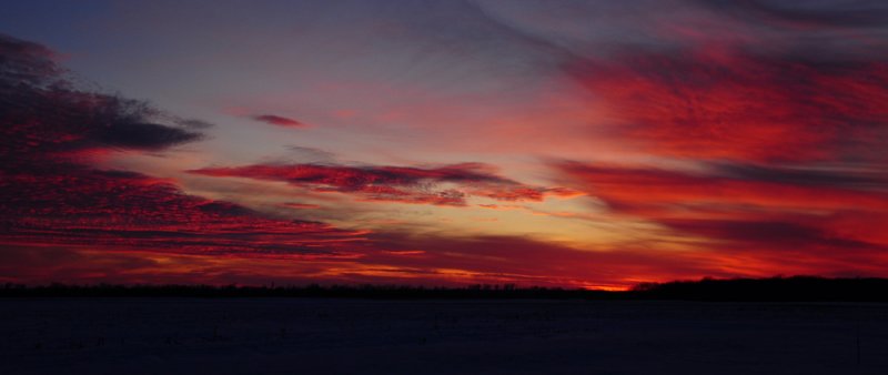 Sunset Clouds  (Composition #3)