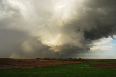 Severe T-Storm near Wilcox (Rainbow Segment)