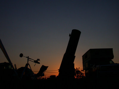Scopes at the Great Plains Star Party
