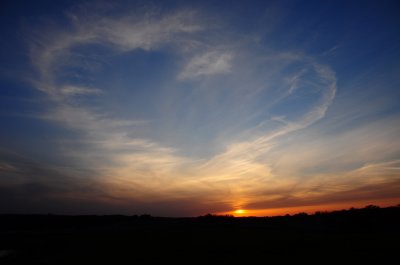 Heart Shaped Cloud Formation