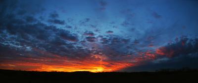 Sunset at Seat Conservation Area