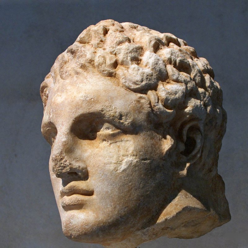 Greek male bust
