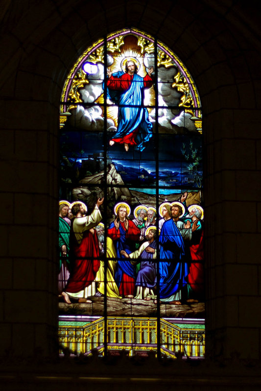 Stain glass (Church of St. Denis)