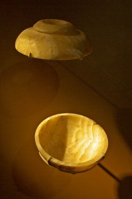 Egyptian alabaster jar