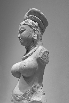 Indian Bust of a Female Deity