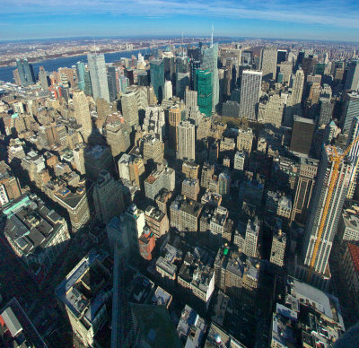 Scenes from the Empire State Building