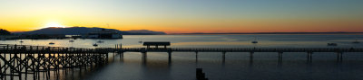 Sunset over Bellingham Bay