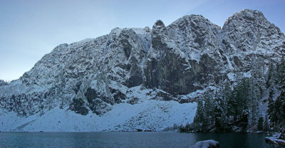 Mt Index above Lake Serene
