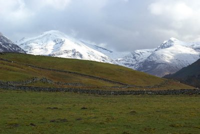 The Mamores (w/ snow)