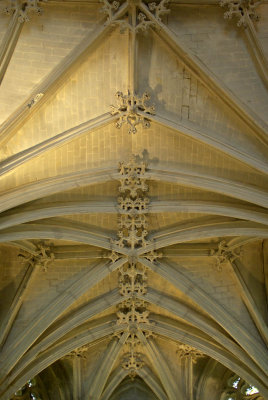 Vaulted ceiling, (Chapelle de St-Hubert)