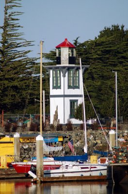 Table Bluff lighthouse at Eureka Marina 2