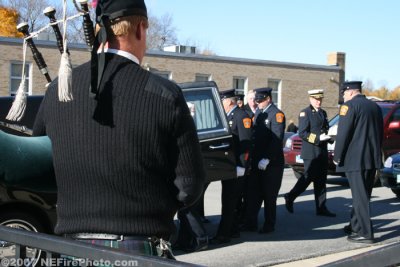 11/17/2007 Fire Chief Albert Wirzburger (Retired) Funeral