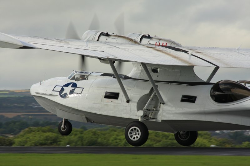 PBY5A Catalina taking off