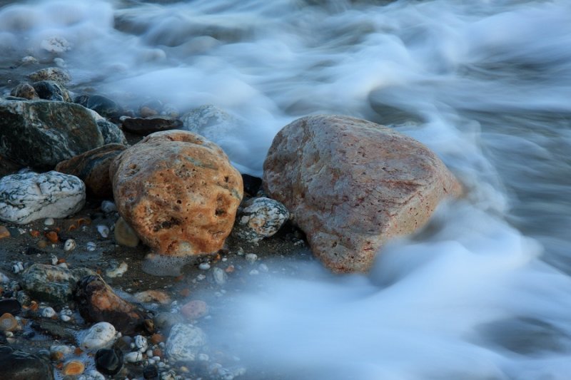 Pebbles and Surf