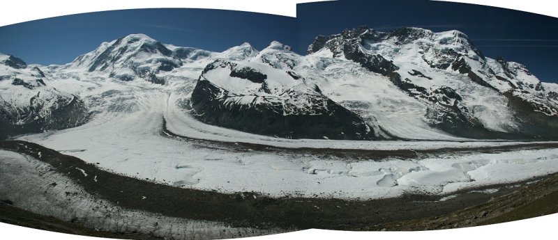 The Gorner Glacier, Valais Region, Switzerland