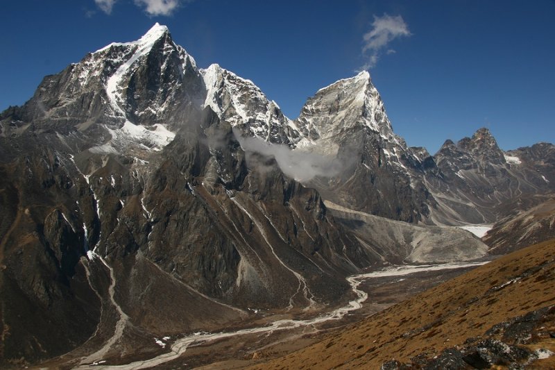 Taboche & Cholatse, from Nangkartshang