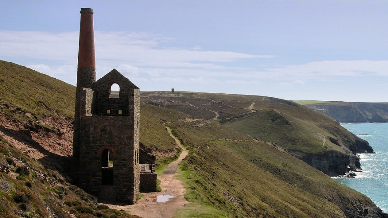 Wheal Coates, disused tin mine near St. Agnes